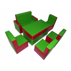 Комплект детской мебели Kidigo "Гостинка Люкс" (Диван-1, Кресло-2, Стул 2, Стол - 1)