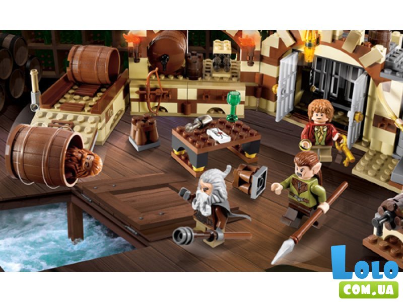 Конструктор Спасительный побег в винных бочках, Lego (79004), 334 дет.