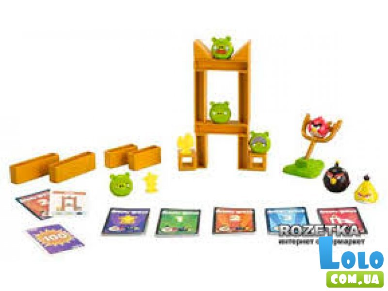 Развлекательная настольная игра Mattel "Angry Birds" (Ш2793)