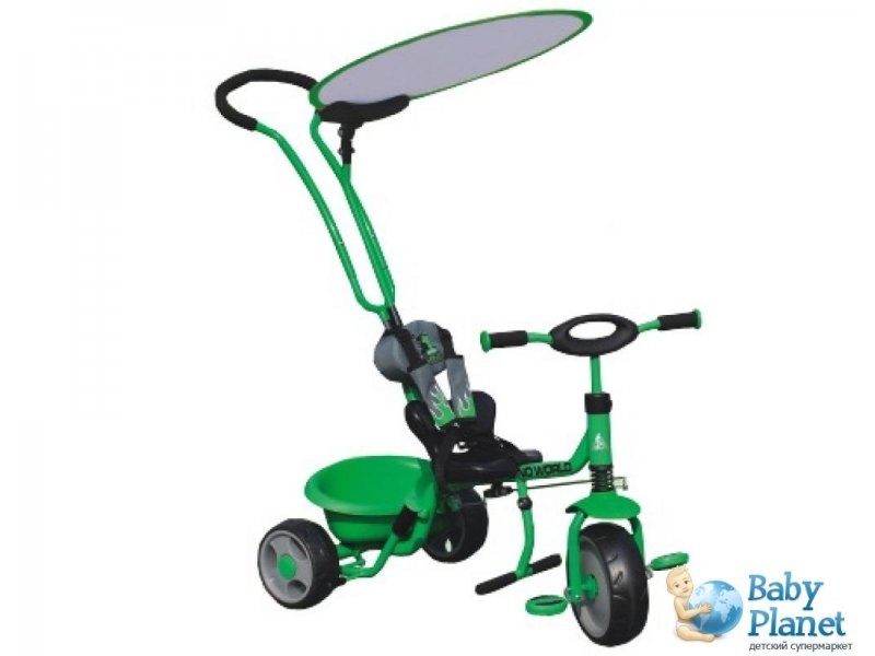 Велосипед трехколесный X-Rider+  (зеленый)