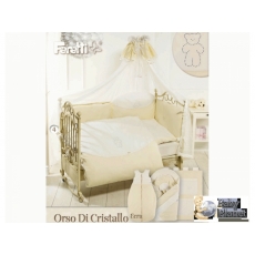 Постельный комплект Feretti "Crystal bear" ПКФ6 (бежевый), 6 эл.