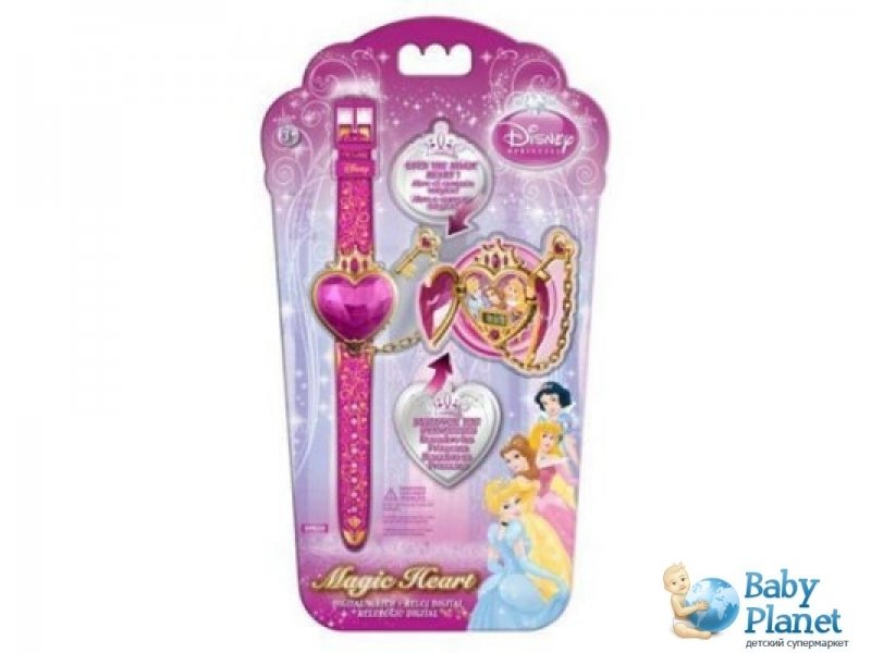Часы Disney Princess с волшебным ключом (ДРРРЖ25), 5 функций