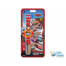 Часы Disney Тачки с проектором на 10 изображений (CARJ13)