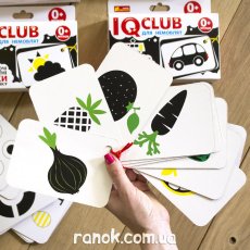 Развивающие контрастные карточки на шнурке ТМ Ranok-Creative "Транспорт"