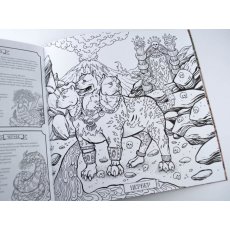 Раскраска ТМ Жорж "Книга мифических чудовищ"