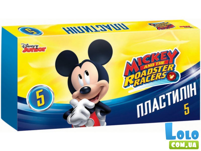 Пластилин Мицар "Mickey Mouse" 5 цветов