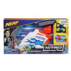 Пусковой набор с машинками Nerf Nitro "Флэймшот"