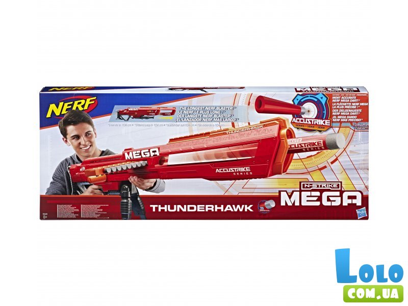 Бластер Nerf "Mega Thunderhawk"