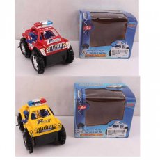 Машинка - перевертыш "Полиция" (в ассортименте)