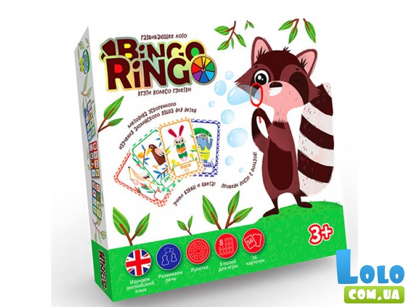 Настольная игра Bingo Ringo, Danko Toys (рус./англ.)