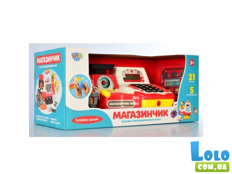 Кассовый аппарат со сканером Магазинчик, Limo Toy