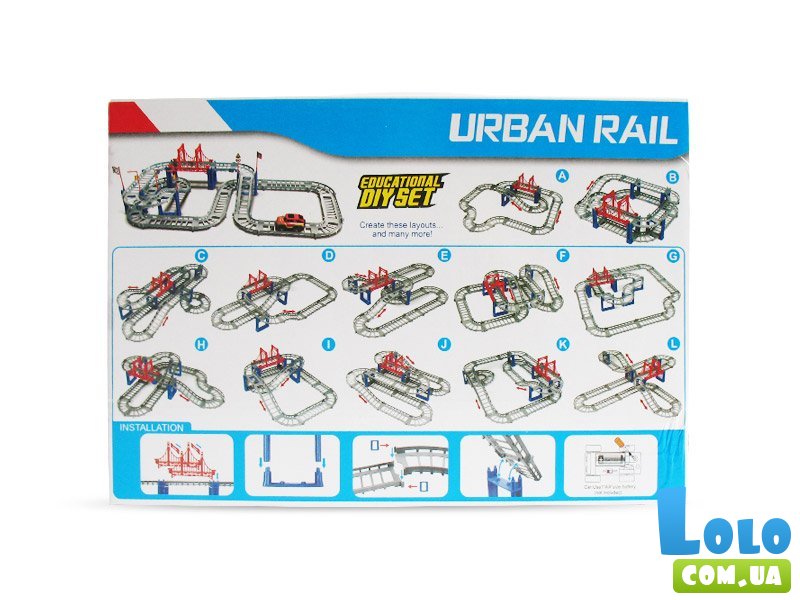 Трек с машинкой "Electric Urban Rail" (арт. 888-20)