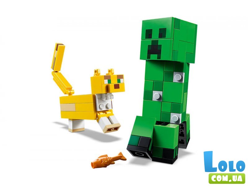 Конструктор Lego "Крипер и оцелот", серия "Minecraft", 184 эл.
