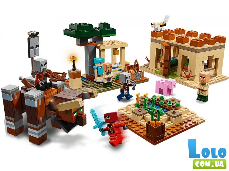 Конструктор Lego "Патруль разбойников", серия "Minecraft", 562 эл.