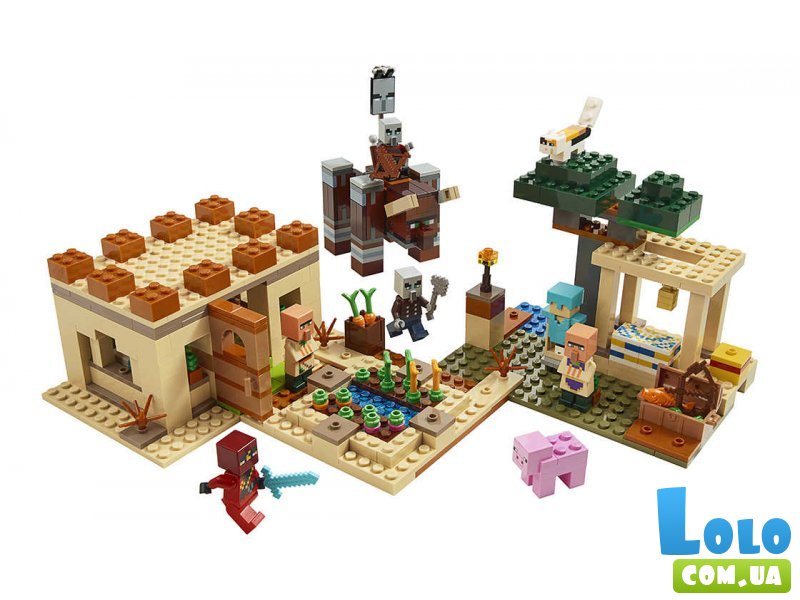 Конструктор Lego "Патруль разбойников", серия "Minecraft", 562 эл.