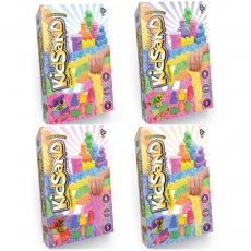Набор для творчества Кинетический песок KidSand, Danko Toys (6 цветов)
