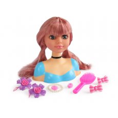 Кукла - манекен, голова для причёсок Fashion stylist