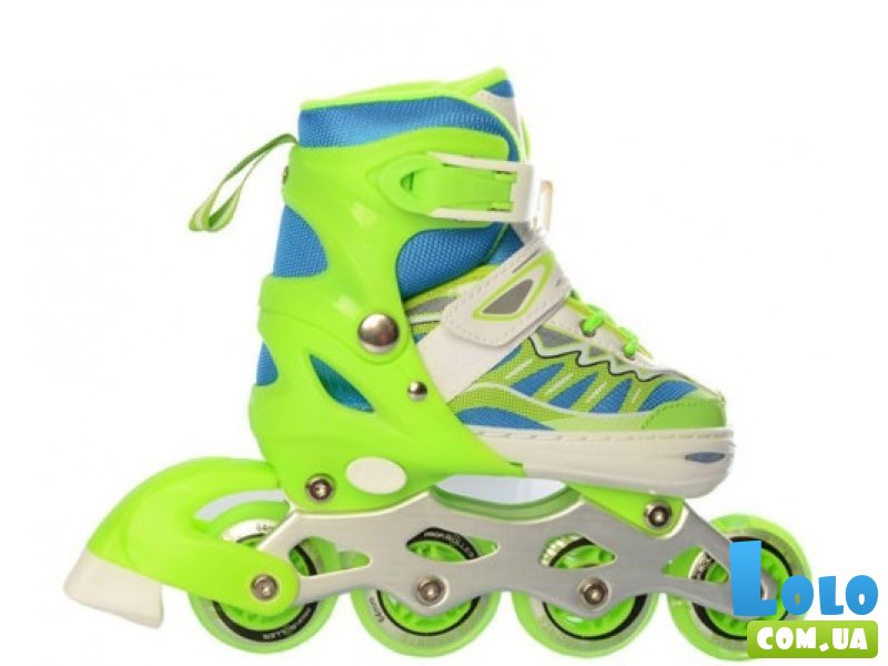 Детские ролики, S (31-34), зеленые