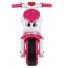 Мотоцикл - толокар с музыкальным рулем, ТехноК (бело-розовый)