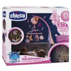 Игрушка на кроватку NEXT 2 DREAMS, Chicco (розовая)