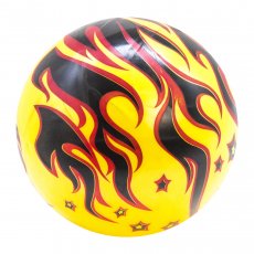 Мяч резиновый цветной Пламя (20 см)