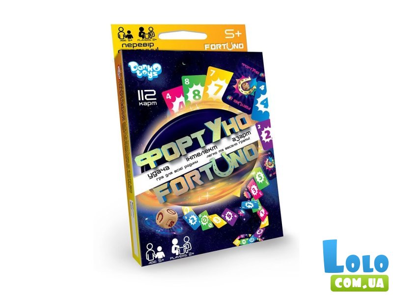 Настольная игра ФортУно, Danko Toys (укр.)