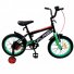 Детский велосипед Flash 16", Tilly (зеленый)
