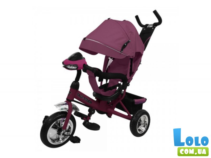 Детский трехколесный велосипед Travel, Tilly (фиолетовый)