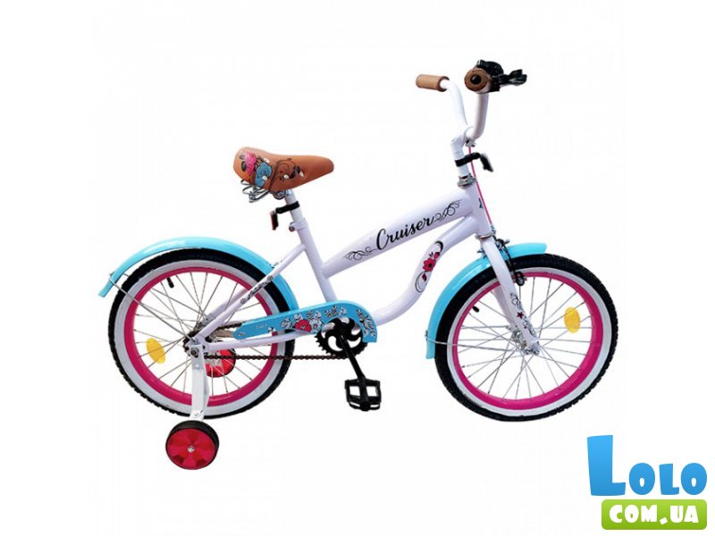 Детский велосипед Cruiser 18", Tilly (бирюзовый)