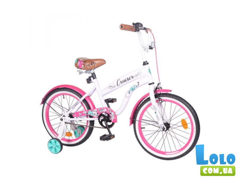Детский велосипед Cruiser 18", Tilly (малиновый)