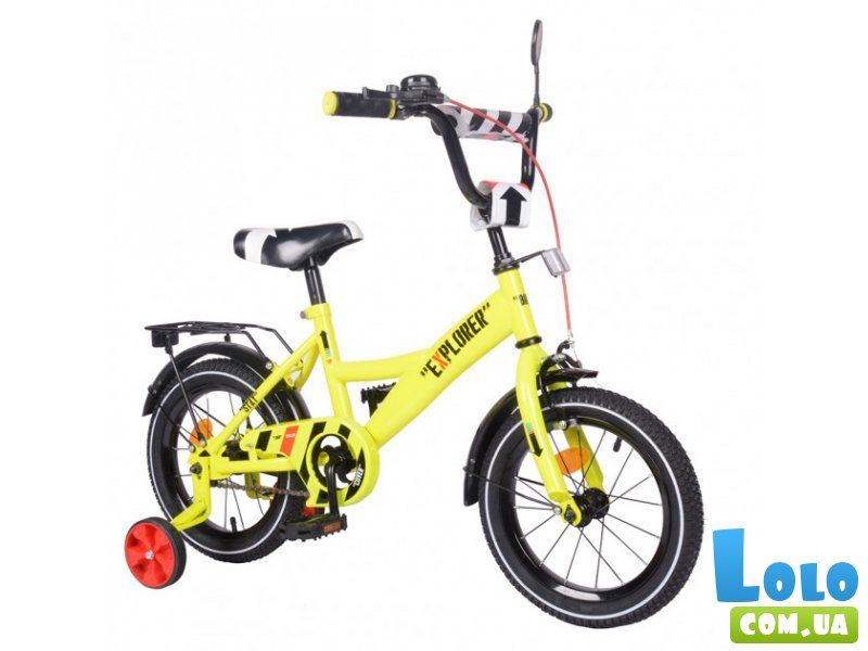 Детский велосипед Explorer 14", Tilly (желтый)