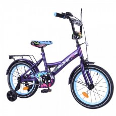 Детский велосипед Explorer 16", Tilly (черно - синий)
