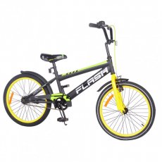 Детский велосипед Flash 20", Tilly (черно - желтый)