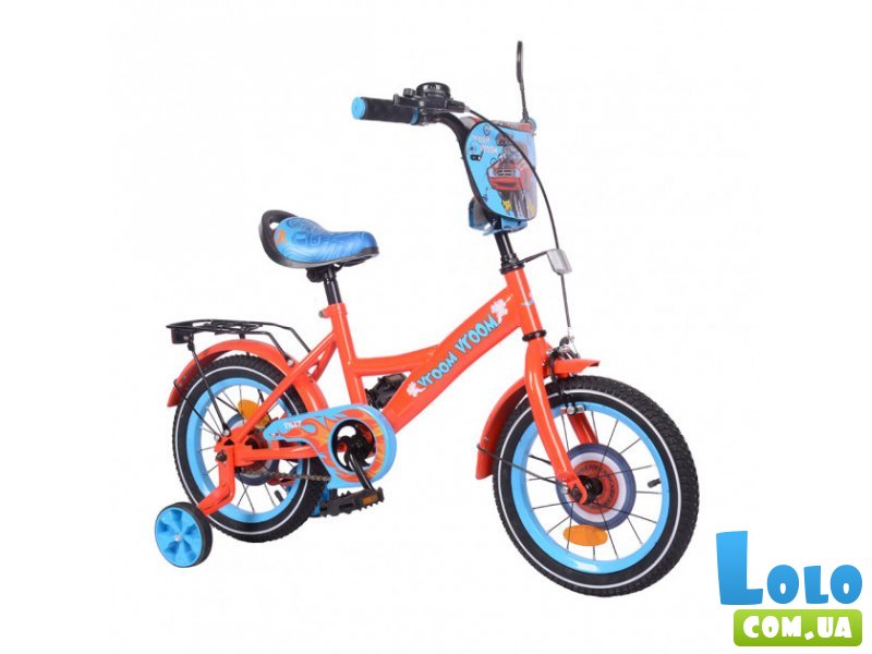Детский велосипед Vroom 14", Tilly (красно-синий)