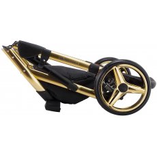 Универсальная коляска 2 в 1 Luciano Polar Gold Q85, Adamex (черная)
