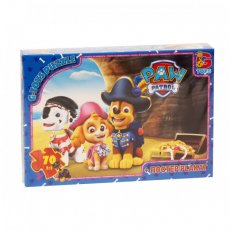 Пазлы Paw Patrol, G-Toys, 70 эл.