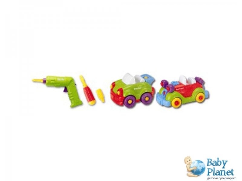 Конструктор Keenway "Машинки", серия "Строй и Играй" (11865)