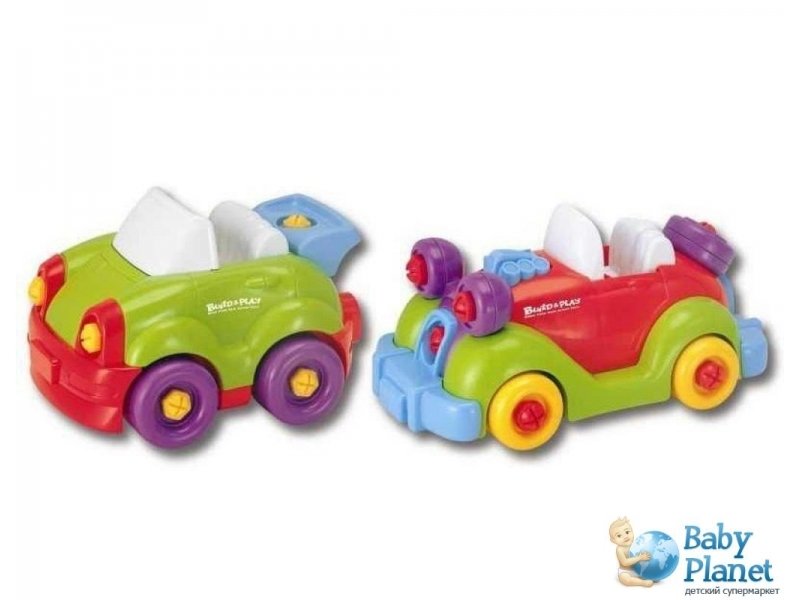 Конструктор Keenway "Машинки", серия "Строй и Играй" (11865)