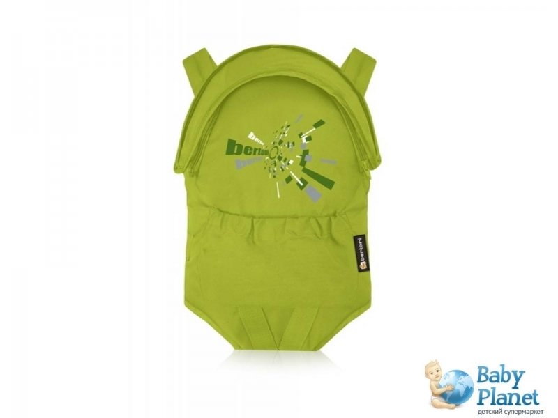 Рюкзак-кенгуру Bertoni Baby Carrier Comfort Green Techno (зеленое)