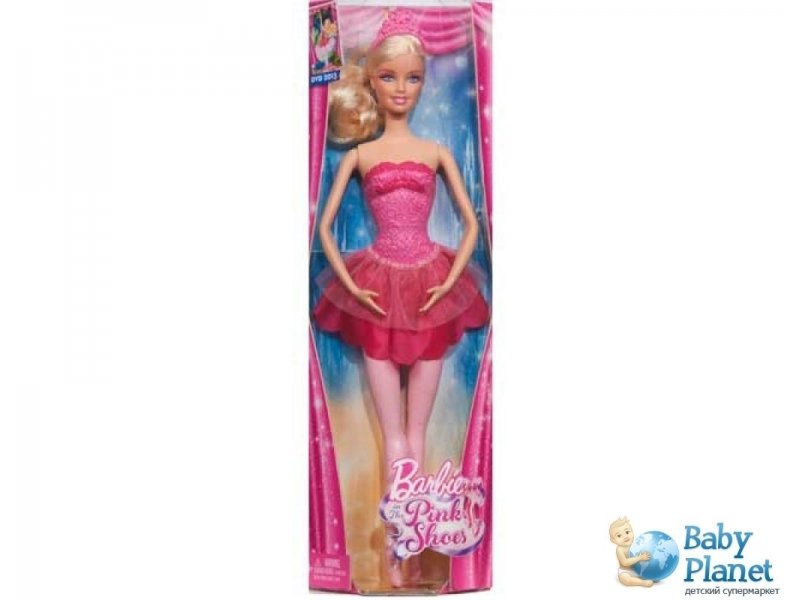 Кукла Barbie "Балерина" из м/ф "Барби: Розовые туфельки" (Х8821)