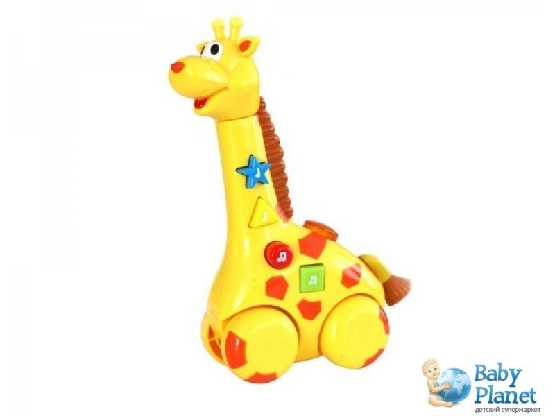 Музыкальная игрушка со световыми эффектами Navystar "Жираф" (65051-M)