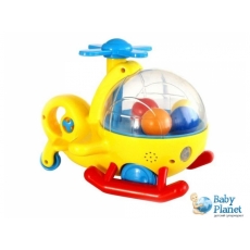 Музыкальная игрушка со световыми эффектами Navystar "Вертолет" (68050-T)