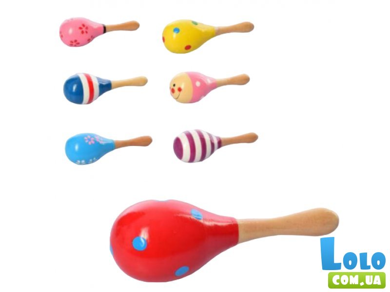 Деревянная игрушка Маракас (в ассортименте)