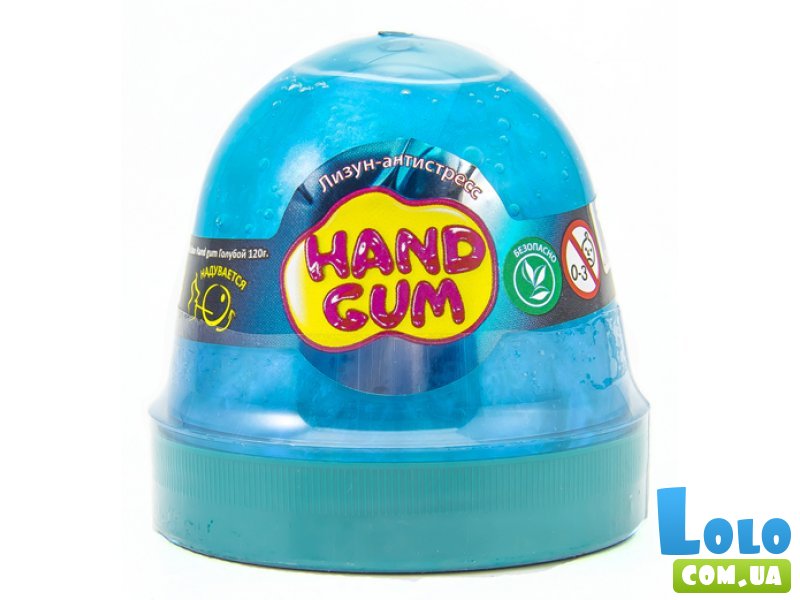 Лизун - антистресс Hand gum, Mr.Boo (голубой)