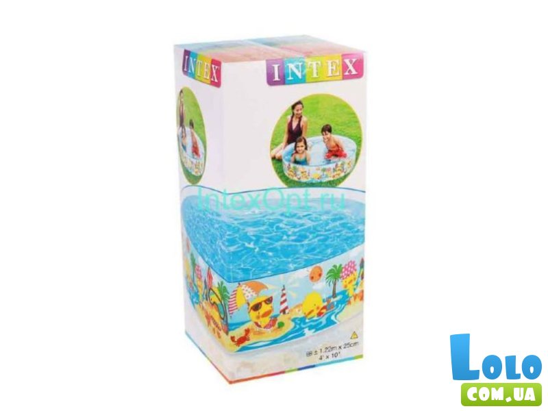 Детский каркасный бассейн Утиный риф, Intex