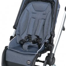 Универсальная коляска 2 в 1 Smooth 03 Navy, Baby Design (синяя)