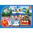 Пазлы Робокар Полли, G-Toys, 35 эл.