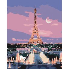 Картина по номерам Огни Парижа, Art Craft (40х50 см)