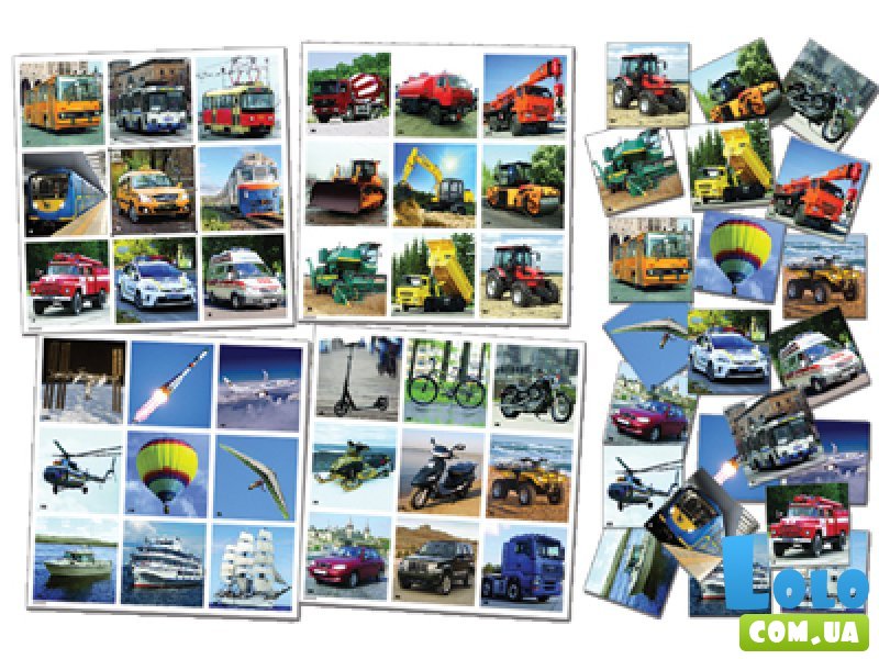 Настольная игра Суперлото Транспорт (укр.), Энергия плюс