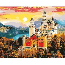 Картина по номерам Осенний замок, Art Craft (40х50 см)